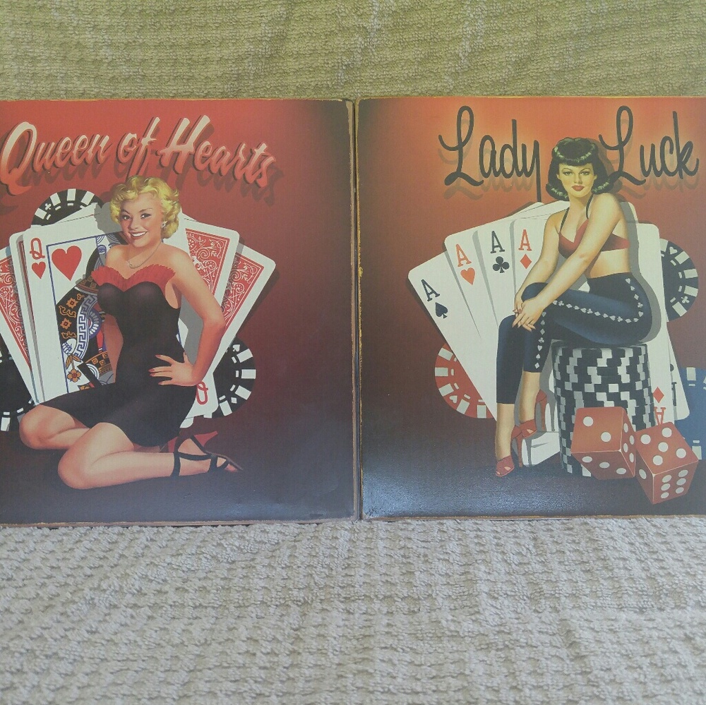 Rockabilly Pinup Girl wall art